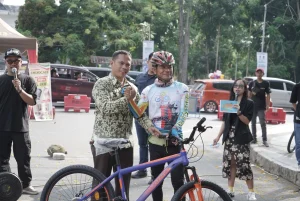 Wali Kota Pematangsiantar Dukung Geobike Kaldera Toba: Momen Promosi Wisata Dan Kreativitas