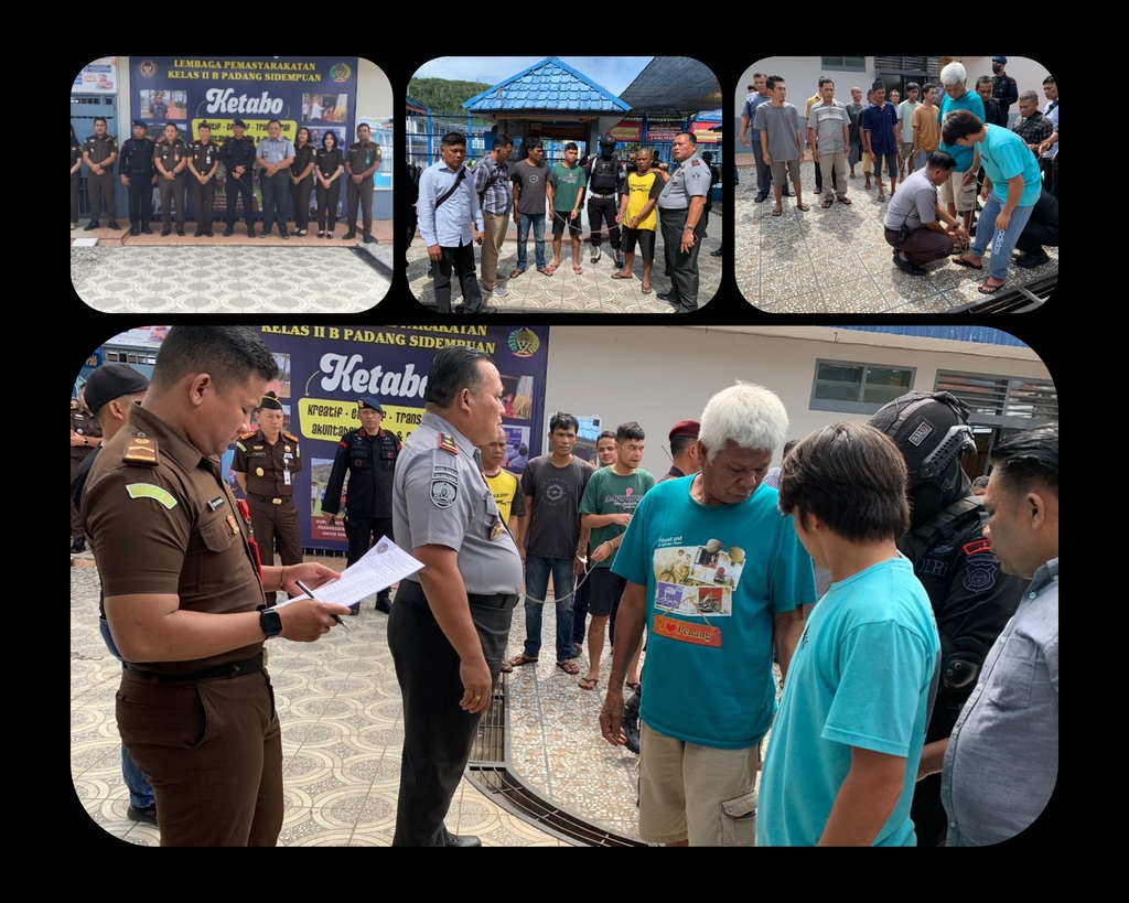 Kalapas Padangsidimpuan Lakukan Pemindahan 99 Tahanan Ke Rutan Sipirok.(Doc/Foto:Humas Lapassid)